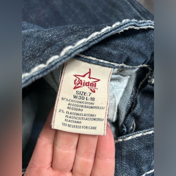LA Idol USA Capri Jeans Size 7 - Picture 6 of 10